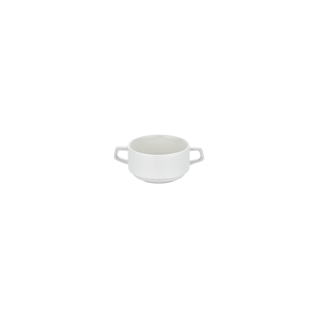 Banquet dia.4.5" h:0" 14 oz. Round Warm White Vitrified Bowl (Set of 4)
