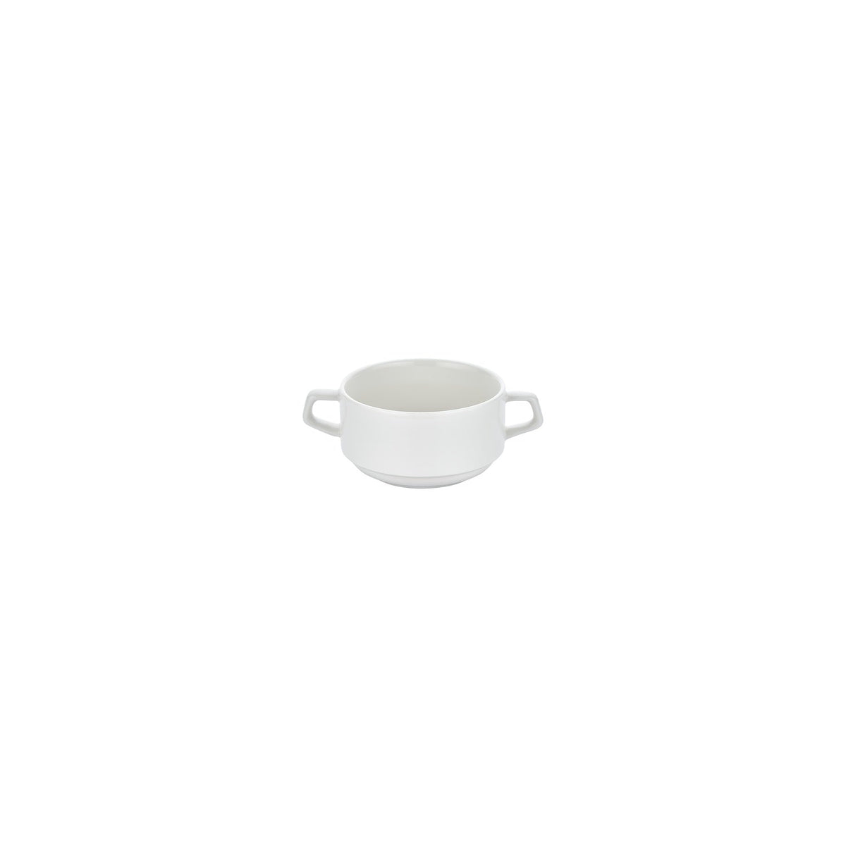 Banquet dia.4.5" h:0" 14 oz. Round Warm White Vitrified Bowl (Set of 4)