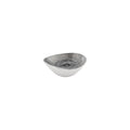 Island Onix 4" x 3.5" x h:0" 3 oz. Organic Gray Vitrified Bowl (Set of 4)